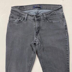 Levi's Vintage 524 Too Superlow Skinny Jeans Black/Grey Size 7